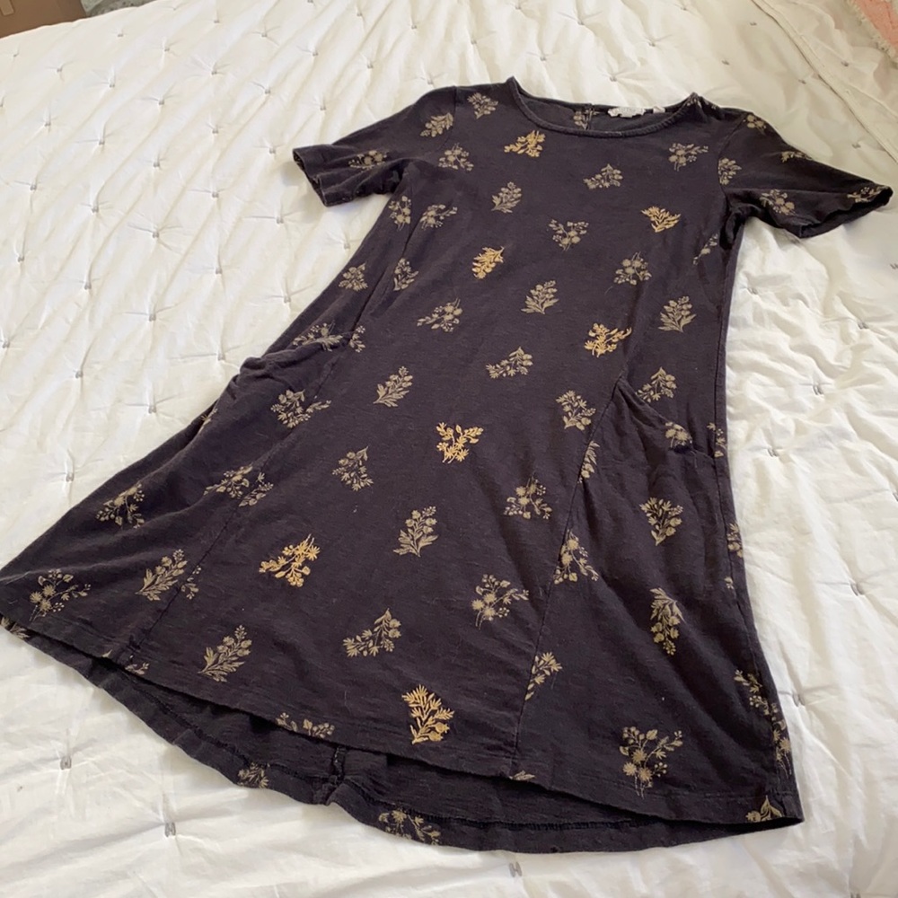 Fat Face Embroidered Dress w/ Pockets